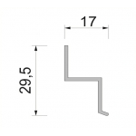 PVC Profilé d'angle Z