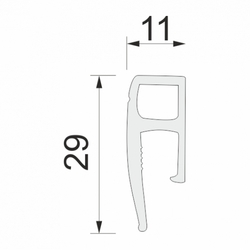 PVC Profile UAW-H