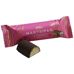 Marcipán - čokoláda, malina